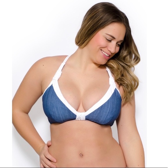 NWT US-8 Seafolly Bikini Set Navy (DD) - Picture 8 of 16